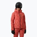 Damen-Skijacke Helly Hansen Valdisere 3.0 red floral aop