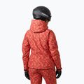 Damen-Skijacke Helly Hansen Valdisere 3.0 red floral aop 2