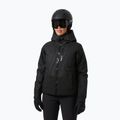 Damen-Skijacke Helly Hansen Valdisere 3.0 black embossed stripes
