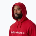 Herren Sweatshirt Helly Hansen Core Graphic Hoodie red 3