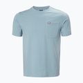 Herren T-Shirt Helly Hansen Hudson windy blue 4