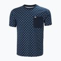 Herren T-Shirt Helly Hansen Hudson navy aop 4