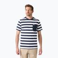 Herren T-Shirt Helly Hansen Hudson navy stripe