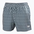 Segelshorts Herren Helly Hansen Newport Trunk 4.5" navy offset stripe aop
