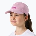 Kinder-Basecap Helly Hansen Logo Jr pink lavender 3