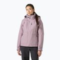 Damen-Seglerjacke Helly Hansen Crew Hooded Pile purple clay