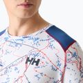Herren Funktionsshirt langärmlig Helly Hansen Lifa Active white slope map aop 3
