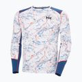 Herren Funktionsshirt langärmlig Helly Hansen Lifa Active white slope map aop 5