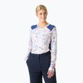 Damen-Funktionssweatshirt Helly Hansen Lifa Active white slope map aop