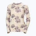 Damen-Funktionssweatshirt Helly Hansen Lifa Active purple clay sakura aop 5