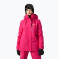 Damen-Skijacke Helly Hansen Powshot cranberry