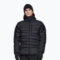 Herren-Daunenjacke NORRONA Falketind Down 750 Zip Hood caviar black