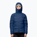 Damen-Daunenjacke NORRONA Falketind Down 750 Zip Hood indigo night