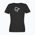Damen-T-Shirt NORRONA Cotton Viking caviar black 4