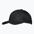 Basecap NORRONA Snap Back Trucker Mesh caviar black