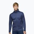 Herren-Trekkingsweatshirt NORRONA Falketind Warm2 Stretch Hood indigo night