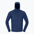 Herren-Trekkingsweatshirt NORRONA Falketind Warm2 Stretch Hood indigo night 5