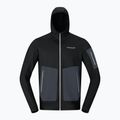 Herren-Trekkingsweatshirt NORRONA Falketind Warm2 Stretch Hood caviar black 5