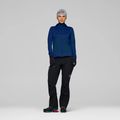 Damen-Trekkingsweatshirt NORRONA Falketind Warm2 Stretch Hood indigo night 2