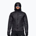 Herren-Daunenjacke Norrona Trollveggen Down800 Super Light Hood Caviar Black