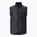 Weste NORRONA Trollveggen Down800 Super Light caviar black 5