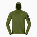 Herren-Trekkingsweatshirt NORRONA Falketind Warm2 Stretch Hood pesto 5