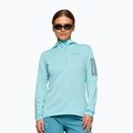 Damen-Trekkingsweatshirt NORRONA Falketind Warm1 Hood aqua haze/trooper