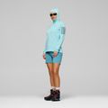 Damen-Trekkingsweatshirt NORRONA Falketind Warm1 Hood aqua haze/trooper 4