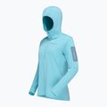 Damen-Trekkingsweatshirt NORRONA Falketind Warm1 Hood aqua haze/trooper 7