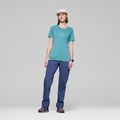 Damen-T-Shirt NORRONA Femund Equaliser Merino brittany blue 2