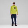 Herren-Trekkingsweatshirt NORRONA Femund Warm1 Zip Neck golden lime/olive night 2