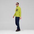Herren-Trekkingsweatshirt NORRONA Femund Warm1 Zip Neck golden lime/olive night 4