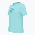 Damen-T-Shirt NORRONA Cotton Viking aqua haze 7