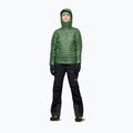 Damen-Daunenjacke Norrona Trollveggen Down800 Super Light Hood Dark Ivy 2