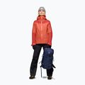 Damen-Regenjacke NORRONA Falketind Gore-Tex deep sea coral/baked apple 2