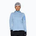 Damen-Trekkingsweatshirt NORRONA Falketind Warm2 Stretch Hood cashmere blue/allure