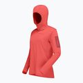 Damen-Trekkingsweatshirt NORRONA Falketind Warm1 Hood deep sea coral/baked apple 7