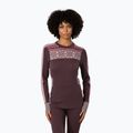 Damen-Funktionssweatshirt KARI TRAA Ines cocoa powder