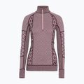 Damen-Funktionssweatshirt KARI TRAA Smekker Half Zip cocoa powder 4