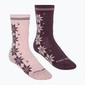 Damensocken KARI TRAA Vinst 2 pack cocoa powder