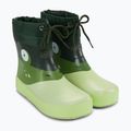 Kinder-Gummistiefel Viking Footwear Alv Barefoot Pfotenabdruck hellgrün/grün 10