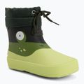 Kinder-Gummistiefel Viking Alv Barefoot Paw Print light green/green