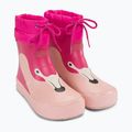 Kinder-Gummistiefel Viking Footwear Alv Barefoot Pfotenabdruck hellrosa/magenta 10