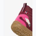 Kinder Barfußschuhe Viking Footwear Alv Barefoot Mid 2V Wasserdicht Burgunder 14