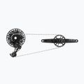 SRAM NX Eagle DUB BOOST Zubehörgruppe schwarz 00.7918.076.003