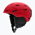 Skihelm Smith Level rot-schwarz E629 9