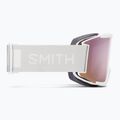 Skibrille Smith Squad white vapor/chromapop everyday rose gold mirror 9