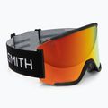 Skibrille Smith Squad XL black/chrp sun red mirror/chrp storm yellow flash 2