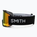 Skibrille Smith Squad XL black/chrp sun red mirror/chrp storm yellow flash 5