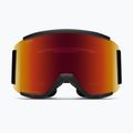 Skibrille Smith Squad XL black/chrp sun red mirror/chrp storm yellow flash 2